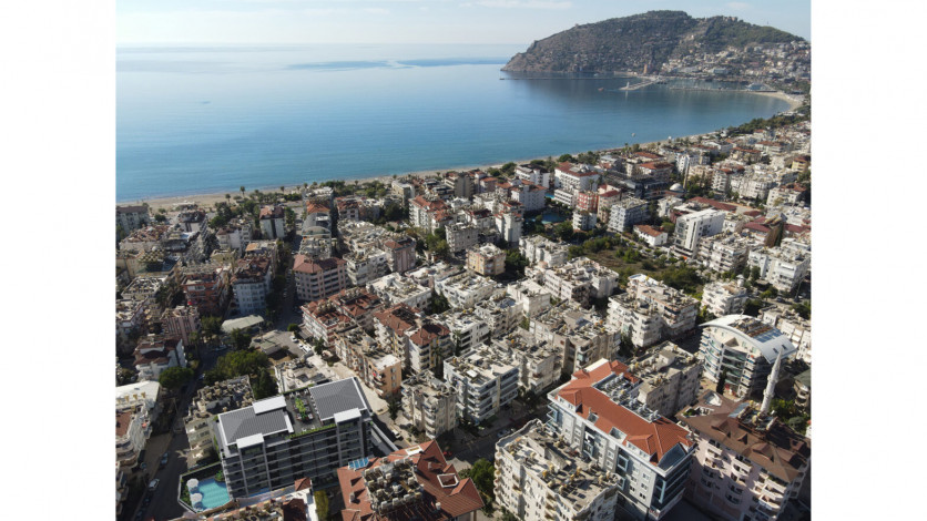 Квартира планировки 2+1, 78м2 в центре Алании - Ракурс 17