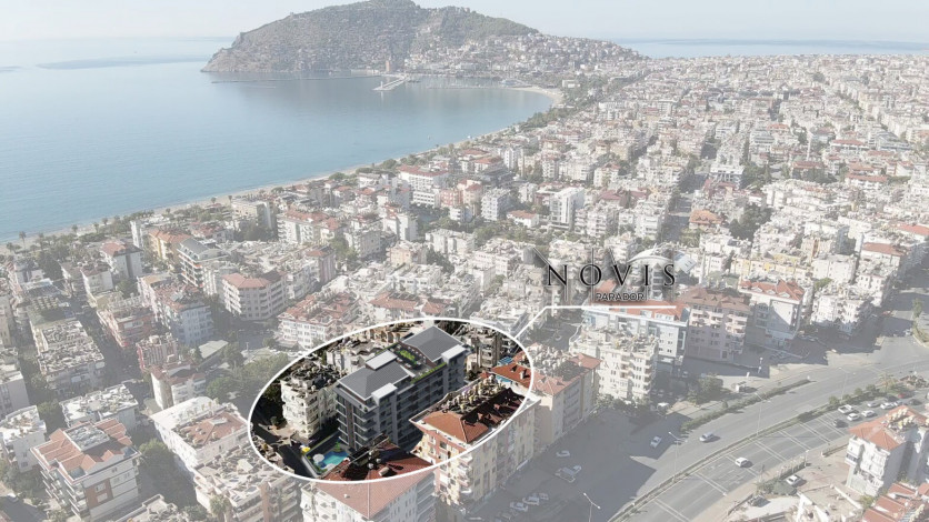 Квартира планировки 2+1, 78м2 в центре Алании - Ракурс 18