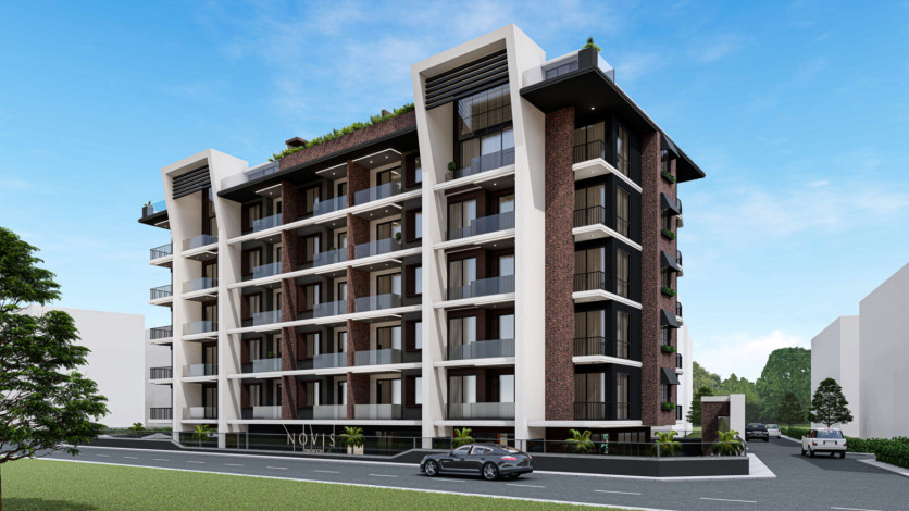 Квартира планировки 2+1, 78м2 в центре Алании - Ракурс 23