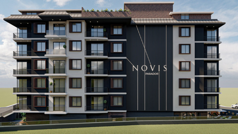 Квартира планировки 2+1, 78м2 в центре Алании - Ракурс 34