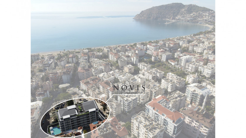 Квартира планировки 2+1, 78м2 в центре Алании - Ракурс 37