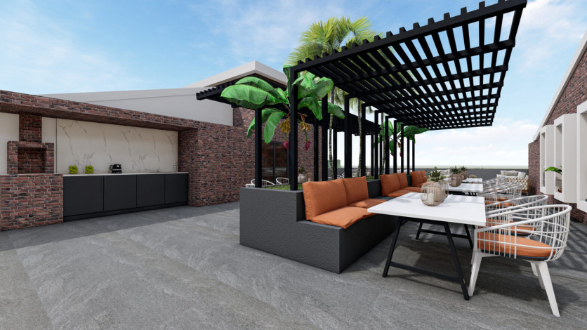 Квартира планировки 2+1, 78м2 в центре Алании - Ракурс 48