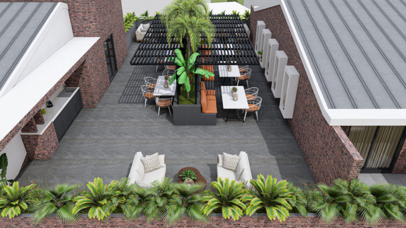 Квартира планировки 2+1, 78м2 в центре Алании - Ракурс 50