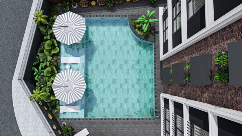 Квартира планировки 2+1, 78м2 в центре Алании - Ракурс 67