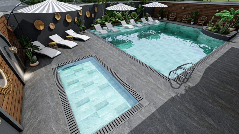 Квартира планировки 2+1, 78м2 в центре Алании - Ракурс 71