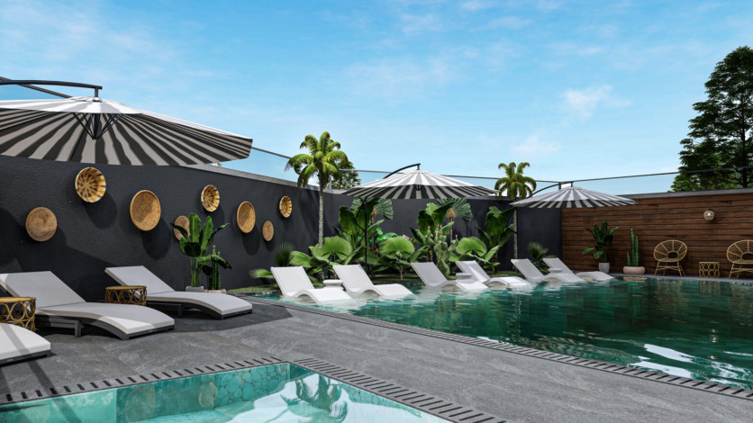 Квартира планировки 2+1, 78м2 в центре Алании - Ракурс 73