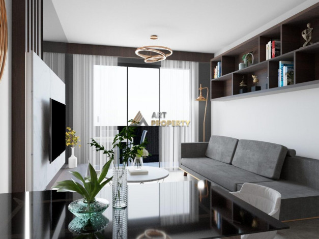 Апартаменты планировки 1+1, 48м2 в новом жилом комплексе, центр Алании - Ракурс 4