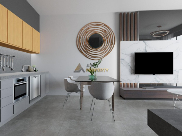 Апартаменты планировки 1+1, 48м2 в новом жилом комплексе, центр Алании - Ракурс 7