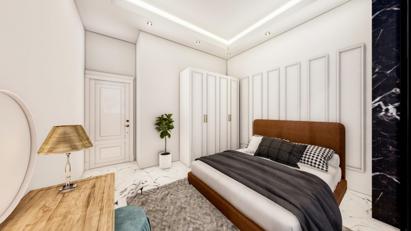 Просторная вилла на этапе строительства в районе Каргыджак, Алания, 412 м2. - Ракурс 12