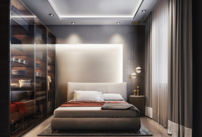 Квартира планировки 1+1, 51м2 в новом жилом комплексе, центр Алании - Ракурс 6