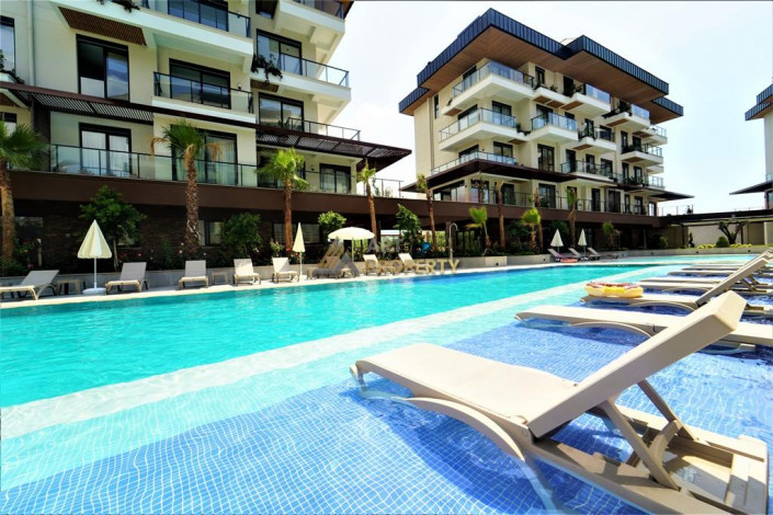 Новая квартира планировки 1+1, 55м2 в районе Оба - Ракурс 2