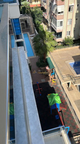 Квартира планировки 1+1, 65м2 с видом на море в районе Махмутлар - Ракурс 18