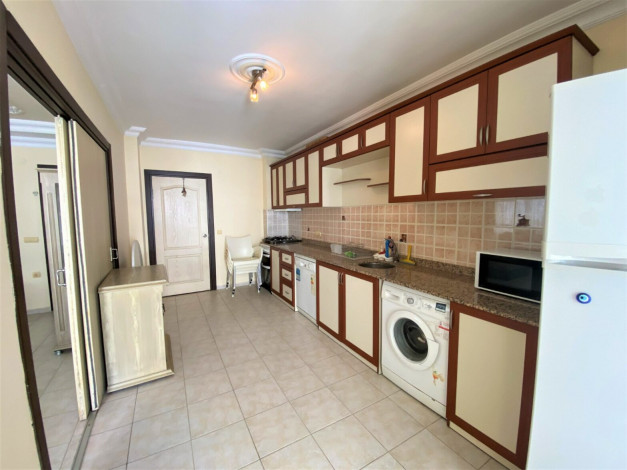 Просторный пентхаус планировки 4+1, 170м2 с видом на море и крепость в центре Алании - Ракурс 11