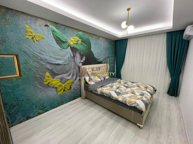 Квартира планировки 3+1 в районе пляжа Клеопатра - Ракурс 9