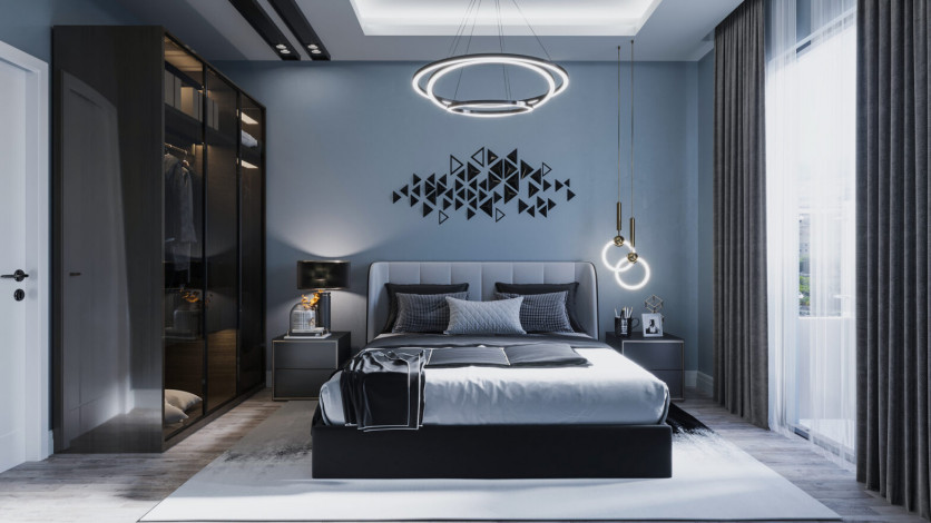 Новый проект с апартаментами планировки 1+1 и 2+1 в районе Оба - Ракурс 9