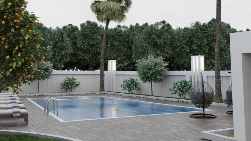 Проект на финальной стадии строительства в районе Кестель - Ракурс 6