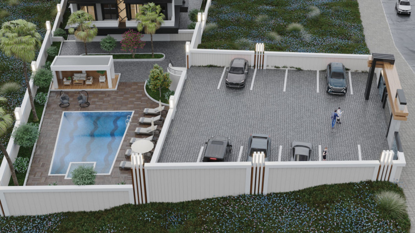 Проект на финальной стадии строительства в районе Кестель - Ракурс 9