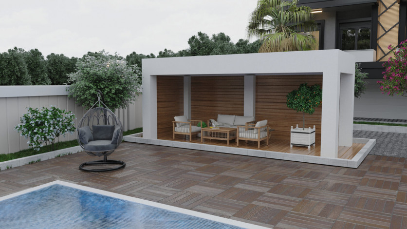 Проект на финальной стадии строительства в районе Кестель - Ракурс 10