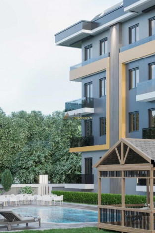 Инвестиционный проект с апартаментами 2+1 и 4+1 в районе Оба - Ракурс 6