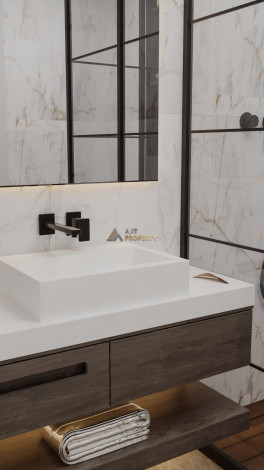 Инвестиционный проект с апартаментами 2+1 и 4+1 в районе Оба - Ракурс 7