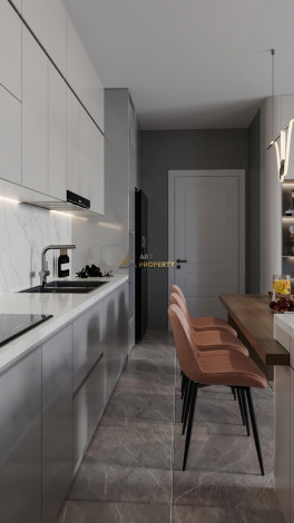 Инвестиционный проект с апартаментами 2+1 и 4+1 в районе Оба - Ракурс 15