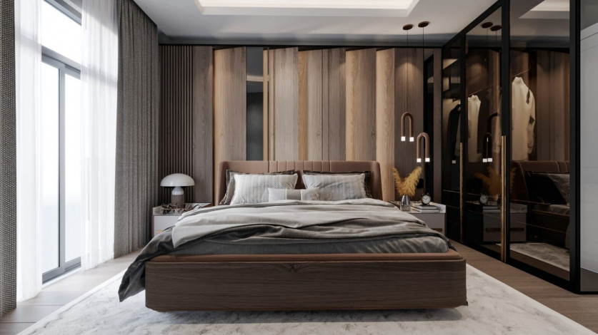 Инвестиционный проект с апартаментами 2+1 и 4+1 в районе Оба - Ракурс 17