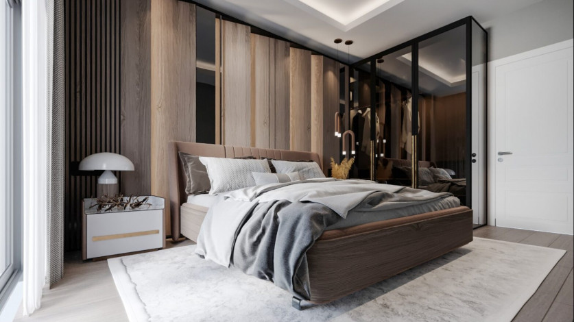 Инвестиционный проект с апартаментами 2+1 и 4+1 в районе Оба - Ракурс 18