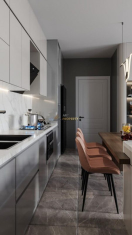 Инвестиционный проект с апартаментами 2+1 и 4+1 в районе Оба - Ракурс 23