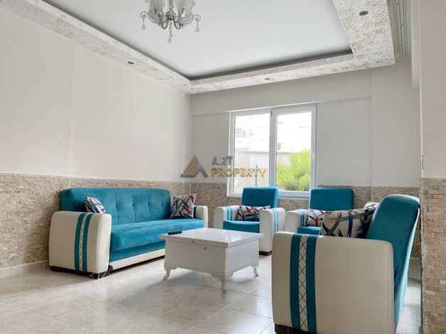 Недорогая трехкомнатная квартира в престижном районе Оба города Аланья, 100 м2 - Ракурс 7