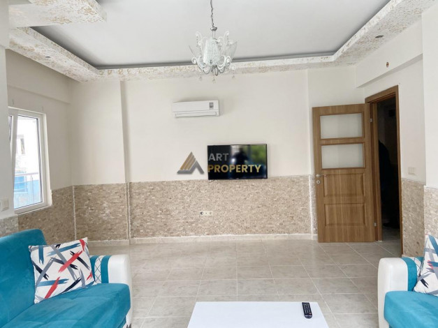 Недорогая трехкомнатная квартира в престижном районе Оба города Аланья, 100 м2 - Ракурс 8