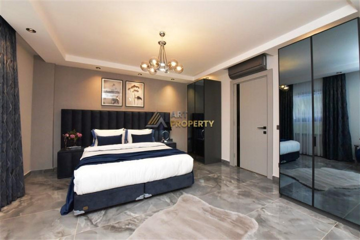 Отдельно стоящая вилла планировки 4+1, 350м2 в районе Каргыджак - Ракурс 9