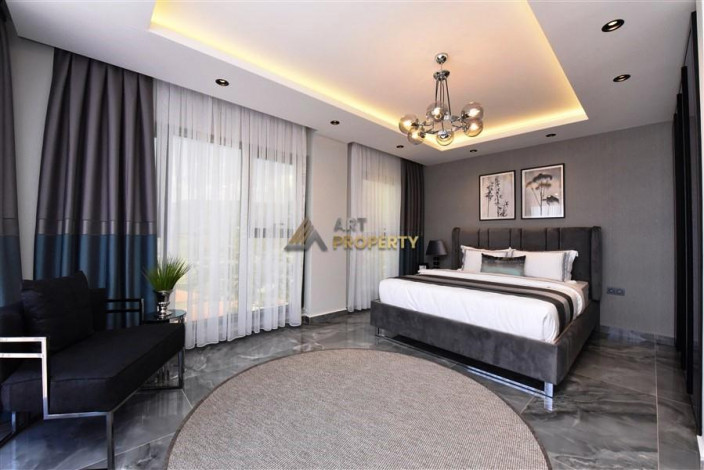 Отдельно стоящая вилла планировки 4+1, 350м2 в районе Каргыджак - Ракурс 14