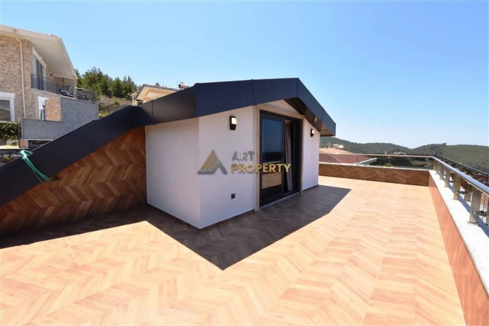 Отдельно стоящая вилла планировки 4+1, 350м2 в районе Каргыджак - Ракурс 31