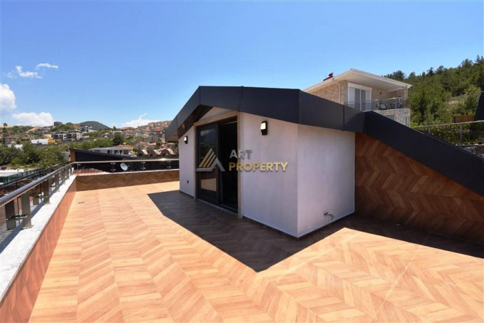 Отдельно стоящая вилла планировки 4+1, 350м2 в районе Каргыджак - Ракурс 33