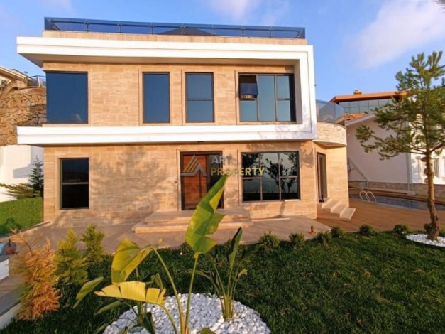 Отдельно стоящая вилла планировки 4+1, 350м2 в районе Каргыджак - Ракурс 47