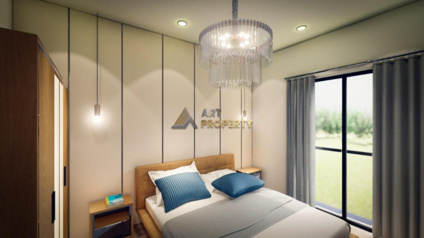 Апартаменты планировки 1+1, 53м2 в ЖК на стадии строительства, Махмутлар - Ракурс 6