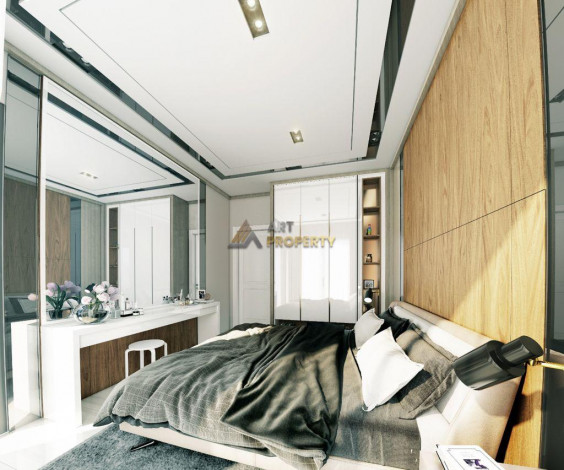 Апартаменты планировки 1+1, 58м2 в ЖК на стадии строительства, район Махмутлар - Ракурс 8