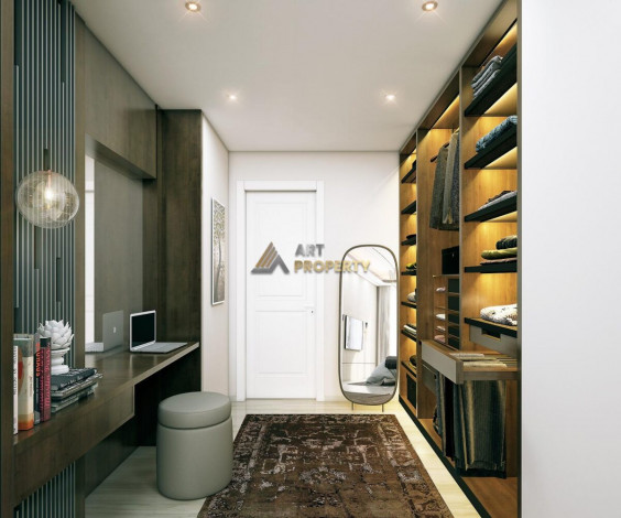 Апартаменты планировки 1+1, 58м2 в ЖК на стадии строительства, район Махмутлар - Ракурс 12