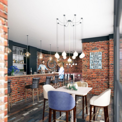 Апартаменты планировки 1+1, 58м2 в ЖК на стадии строительства, район Махмутлар - Ракурс 37