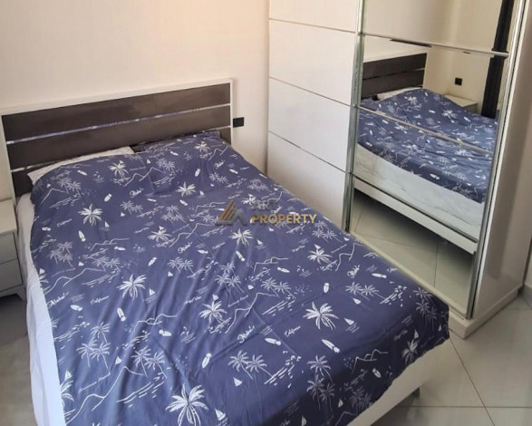 Меблированная квартира планировки 1+1, 55м2 в популярном ЖК, Махмутлар - Ракурс 5