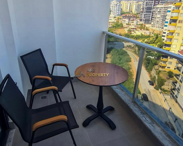 Меблированная квартира планировки 1+1, 55м2 в популярном ЖК, Махмутлар - Ракурс 8