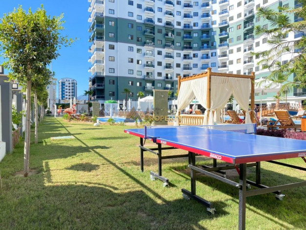 Меблированная квартира планировки 1+1, 55м2 в популярном ЖК, Махмутлар - Ракурс 23