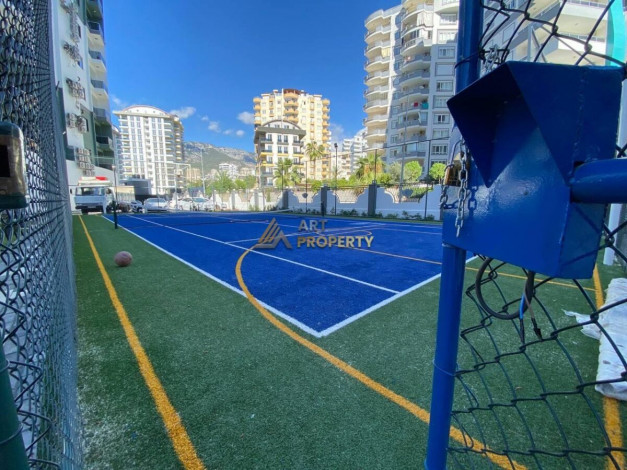 Меблированная квартира планировки 1+1, 55м2 в популярном ЖК, Махмутлар - Ракурс 27