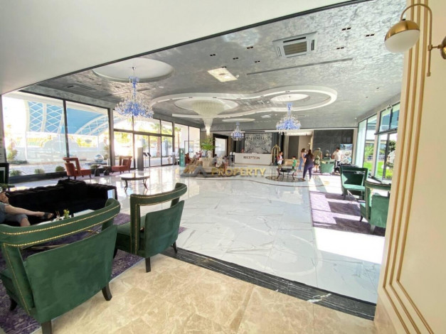 Меблированная квартира планировки 1+1, 55м2 в популярном ЖК, Махмутлар - Ракурс 29