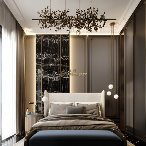 Апартаменты планировки 1+1, 53м2 в ЖК на стадии строительства, район Махмутлар - Ракурс 4