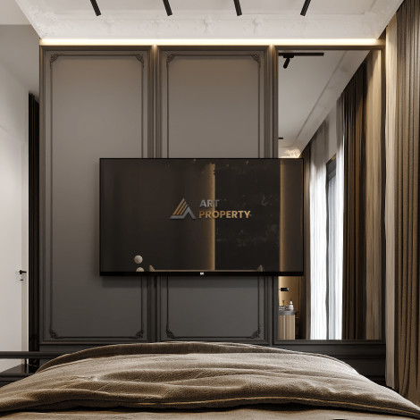 Апартаменты планировки 1+1, 53м2 в ЖК на стадии строительства, район Махмутлар - Ракурс 6