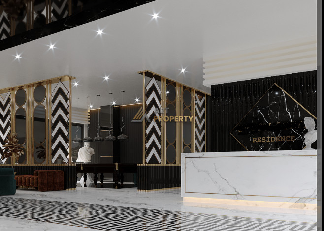 Апартаменты планировки 1+1, 53м2 в ЖК на стадии строительства, район Махмутлар - Ракурс 23