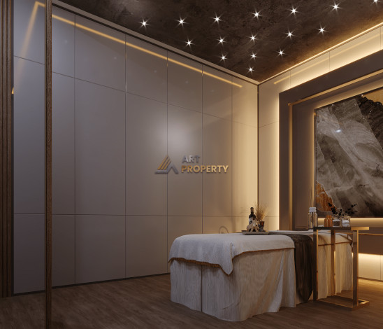 Апартаменты планировки 1+1, 53м2 в ЖК на стадии строительства, район Махмутлар - Ракурс 32