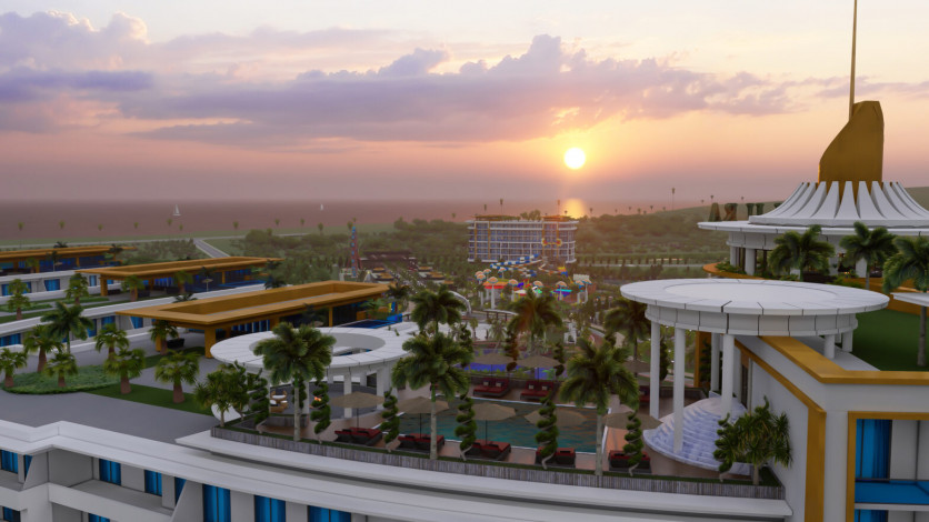 Квартира планировки 2+1, 128м2 в роскошном жилом комплексе, район Тюрклер - Ракурс 3