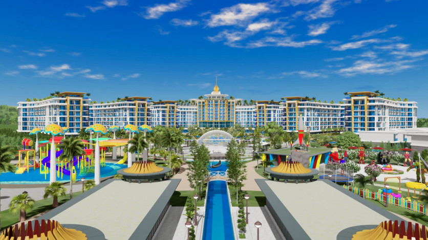 Квартира планировки 2+1, 128м2 в роскошном жилом комплексе, район Тюрклер - Ракурс 5